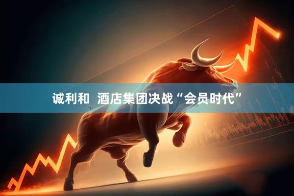 诚利和  酒店集团决战“会员时代”