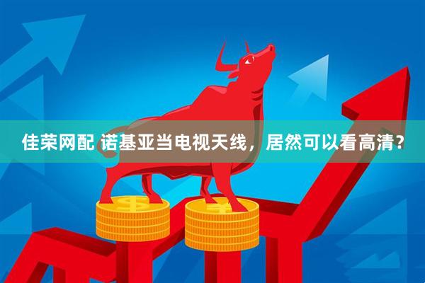 佳荣网配 诺基亚当电视天线，居然可以看高清？