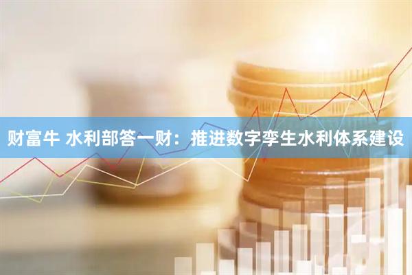 财富牛 水利部答一财：推进数字孪生水利体系建设