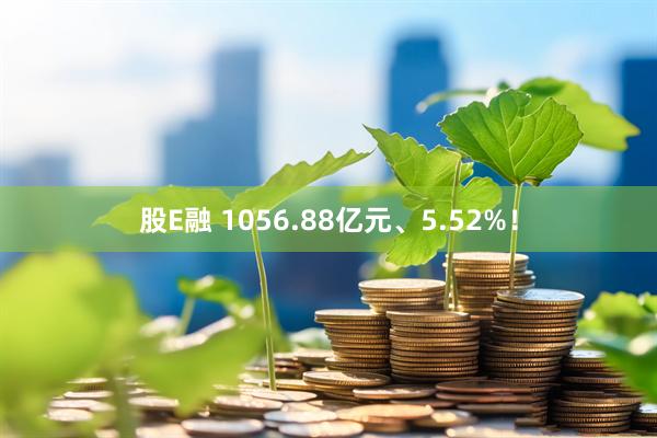 股E融 1056.88亿元、5.52%！