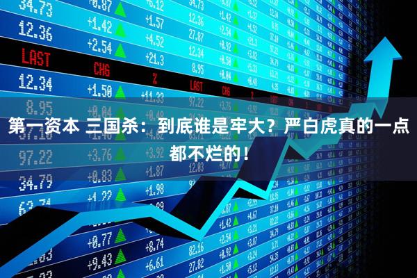 第一资本 三国杀：到底谁是牢大？严白虎真的一点都不烂的！